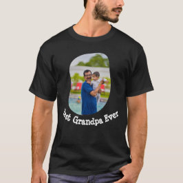 Beste Opa jemals hoch laden Ihr Foto T-Shirt