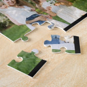 Beste Opa Moderne 6 Foto Collage Vatertag Puzzle (Seite)
