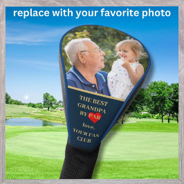 Beste Opa nach Par Custom Foto Golf Headcover