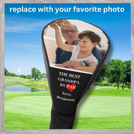 Beste Opa nach Par Custom Foto Golf Headcover