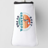 Beste Opa nach Par Custom Vaters Day Retro Golf Headcover (Rotieren 90)