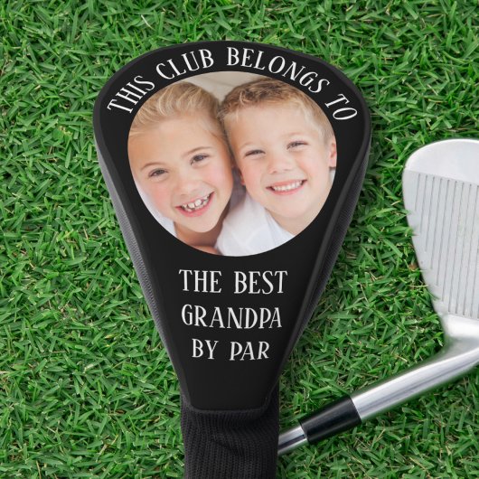 Beste Opa nach Par Foto Golf Headcover