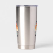 Beste Opa nach Par Retro Gedeckter Garten Thermobecher (Links)