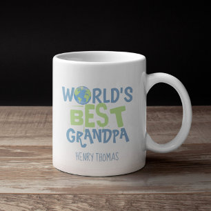Beste Opa Niedlich Modern World Typografy Kaffeetasse