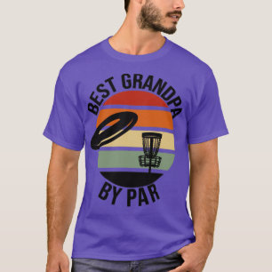 Beste Opa Par Vathers Day Frisbee Disc Golf T-Shirt