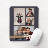 Beste Opa von Par 4 FotoCollage Mousepad (Mit Mouse)