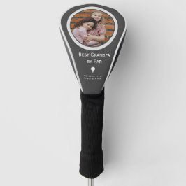 Beste Opa von Par Foto Golf Head Cover Headcover