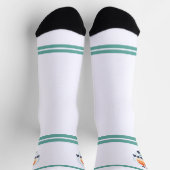 Beste Opa von Par Remüde Golfer Grandad Socken (Oben)