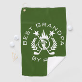 Beste Opa von Par Vaters Geschenk Golf Handtuch (Insitu)