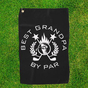 Beste Opa von Par Vaters Geschenk Golf Handtuch