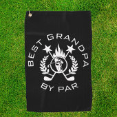 Beste Opa von Par Vaters Geschenk Golf Handtuch