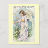 Beste Osterwünsche Feiertagspostkarte (Vorderseite)