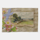 Beste Osterwünsche Geschirrtuch (Horizontal)