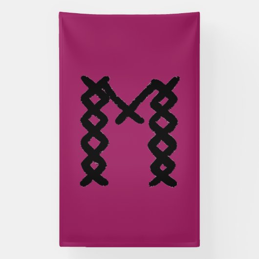 Beste Outdoor Banner. Groß. Schwarz. Leere oder Cu Banner (Vertikal)