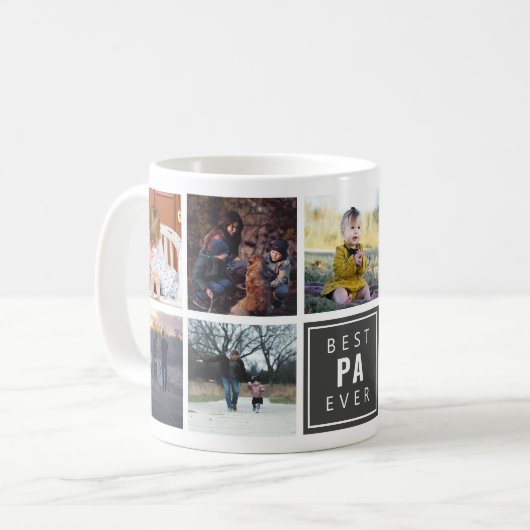 Beste PA je benutzerdefinierte Foto-Tasse Kaffeetasse (Vorderseite Links)