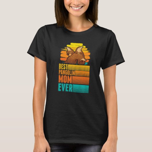 Beste Pangolin-Mutter überhaupt T-Shirt (Vorderseite)