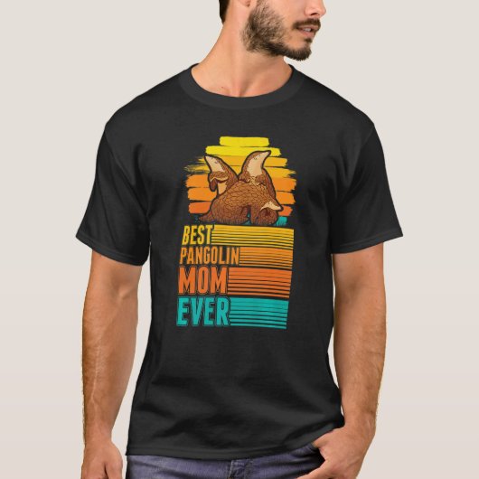 Beste Pangolin-Mutter überhaupt T-Shirt (Vorderseite)