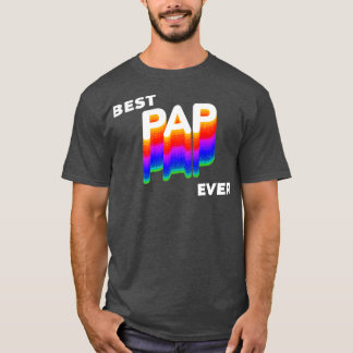 Beste Pap je Großvater Tag T-Shirt