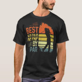 Beste Pap Pap by Par Pap Pap Fathers Day-Geschenk T-Shirt (Vorderseite)