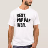 Beste Pap Pp je T-Shirt (Vorderseite)