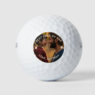 BESTE PAPA BY PAR Foto Personalisierte Golfplätze Golfball