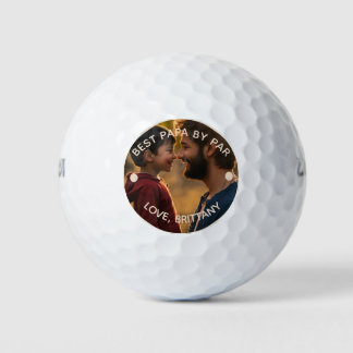 BESTE PAPA BY PAR Foto Personalisierte Golfplätze Golfball