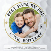 BESTE PAPA BY PAR Foto Personalisierte Golfplätze Golfball