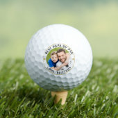 BESTE PAPA BY PAR Foto Personalisierte Golfplätze Golfball (Insitu T-Shirt)