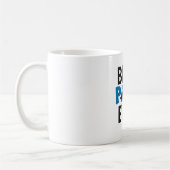 Beste Papa Ever Tasse - Funny Mustache Vater Gesch (Links)