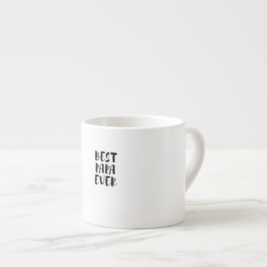 Beste Papa je Espressotasse (Vorderseite Rechts)