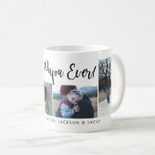 Beste Papa-je-Script-Tasse Kaffeetasse (VorderseiteRechts)