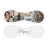 Beste Papa je Script Vathers Day Foto Collage Baseball (Paneele)