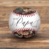 Beste Papa je Script Vathers Day Foto Collage Baseball