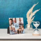 Beste Papa-jemals-Custom-Collage aus vier Fotos Fotoplatte (InSitu)