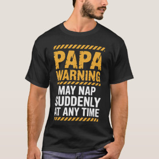 Beste Papa-Kunst für Opa von Enkelkindern Vatertag T-Shirt