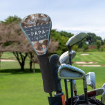 Beste Papa nach Par | 3 FOTO Golf Headcover<br><div class="desc">Mit diesem einzigartigen,  maßgeschneiderten Headcover für einen beliebten Großvater erstellen Sie diesen Vatertag oder Großeltertag ein besonderes Geschenk. Design zeigt drei Fotos seiner Enkel,  mit "Best Papa By Par" in der Mitte.</div>