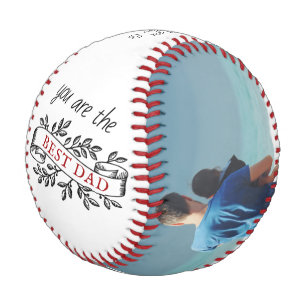Beste Papa-Schleife Vatertag-Fotocollage Baseball