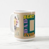 Beste Papa-Tasse Kaffeetasse (Vorderseite Links)