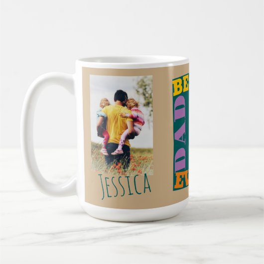 Beste Papa-Tasse Kaffeetasse (Links)