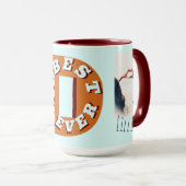 Beste Papa-Tasse Tasse (VorderseiteRechts)