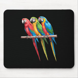 Beste Papagei-Kunst für Männer Frauen Kinder Trope Mousepad