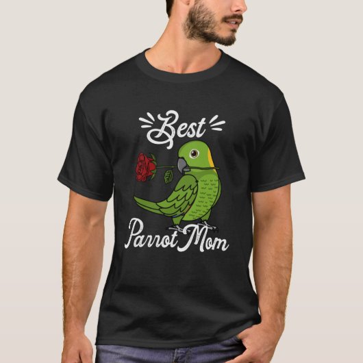 Beste Papagei-Mama T-Shirt (Vorderseite)