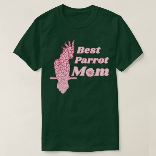 Beste Papageienmutter-Haustier Parrot Geschenk 1 T-Shirt (Design vorne)