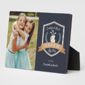 Beste Papaw-Par | Golf Opa Foto Fotoplatte (Seite)