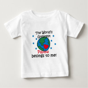 Beste Papaya-Frucht gehört mir Baby T-shirt