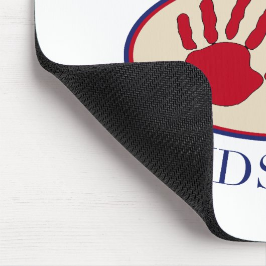 Beste Papou Hände unten Mousepad (Ecke)