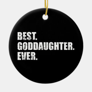 Beste Patenttochter je Keramik Ornament