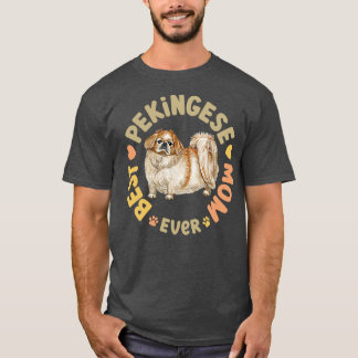 Beste Pekingese-Mama je T-Shirt