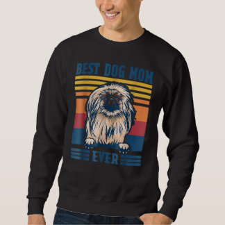 Beste pekingische Mama je Hund Mama Muttertag Sweatshirt