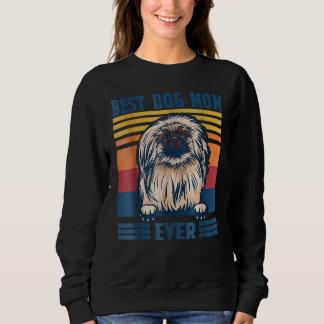 Beste pekingische Mama je Hund Mama Muttertag Sweatshirt